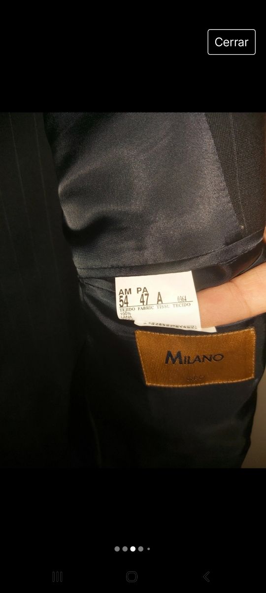 Traje Milano