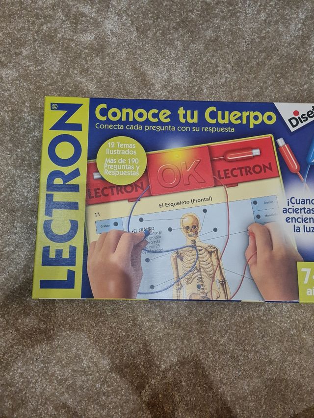 Lectron conoce tu cuerpo 7 a 12 años. Preguntas