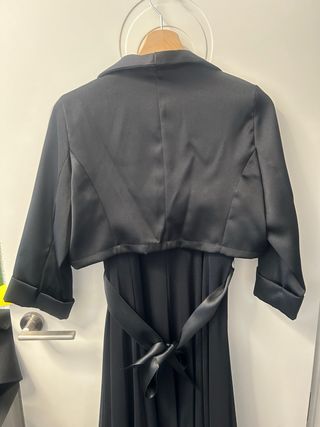 Vestido de fiesta+bolero conjunto talla L/MONISIM