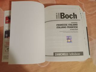 Dizionario Il Boch Zanichelli le Robert