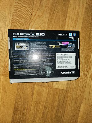 Gygabyte chip Nvidia Ge Force 210 1GB