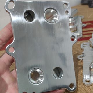 Abarth Alfa Adaptador Radiador Aceite CNC