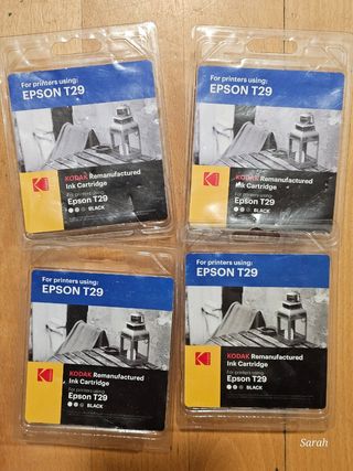 Cartucho tinta negra Epson T29 serie XP 