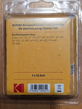 Cartucho tinta negra Epson T29 serie XP 