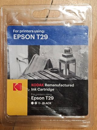 Cartucho tinta negra Epson T29 serie XP 