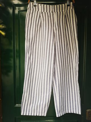 Pantalon verano Zara talla S rayas