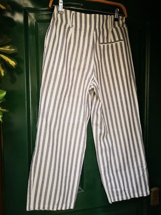 Pantalon verano Zara talla S rayas