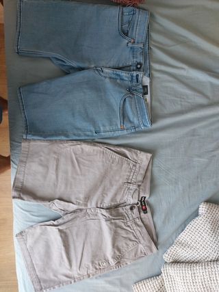 Bermudas Volcom y Quicksilver
