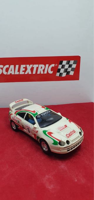 Scalextric toyota celica castrol rally