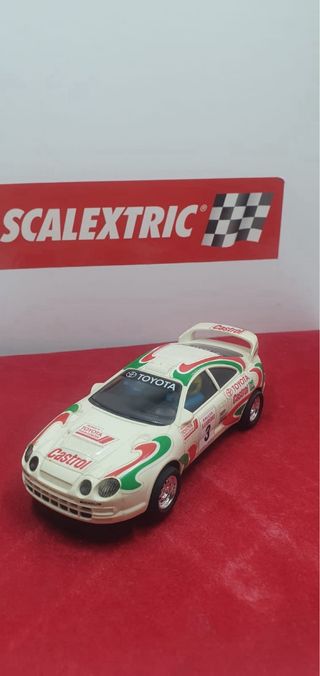 Scalextric toyota celica castrol rally