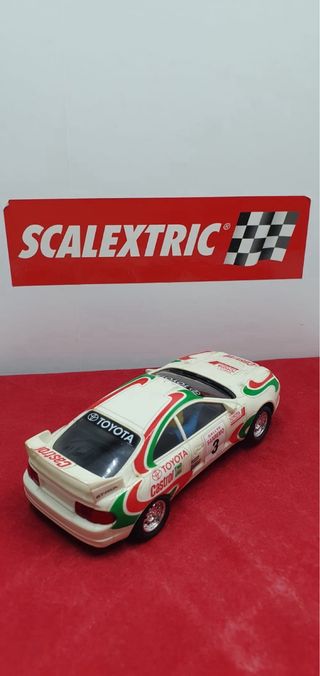 Scalextric toyota celica castrol rally