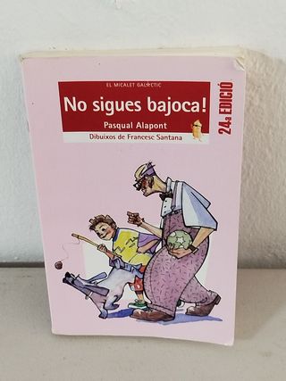 Libro lectura instituto No sigues bajoca