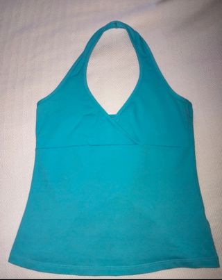 Top azul