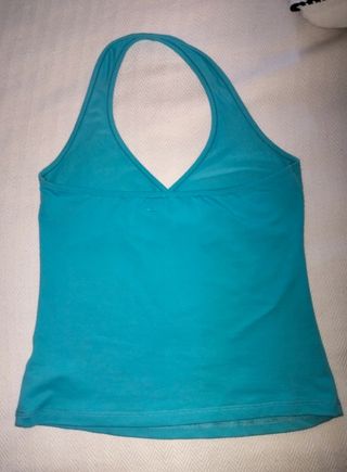 Top azul