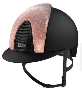 CASCO KEP CROMO MATE FRONTAL ROSA GLS