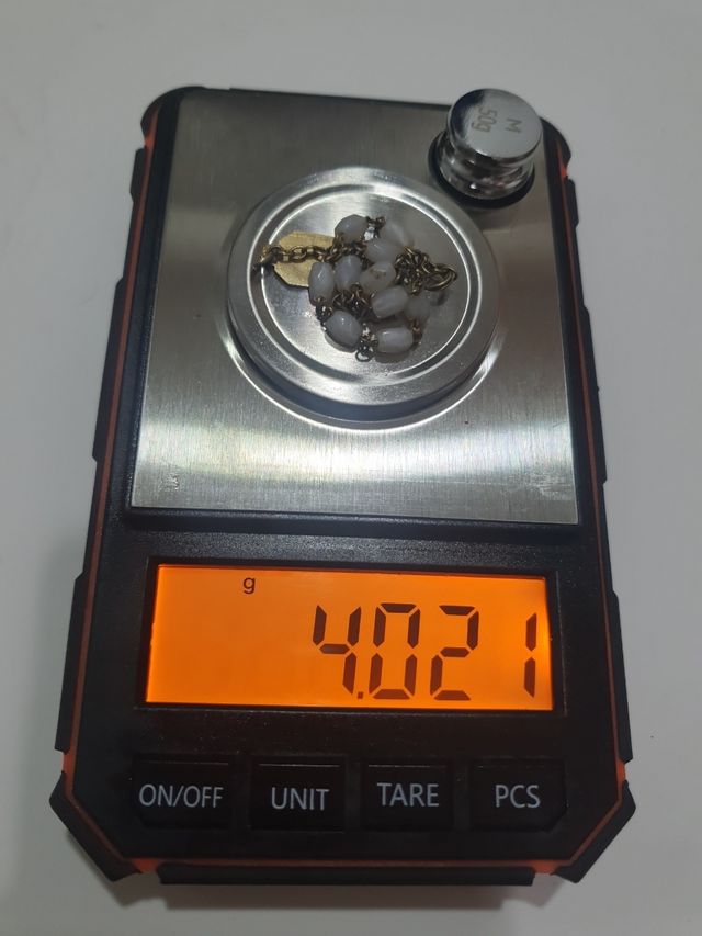 Antigua pulsera virgen