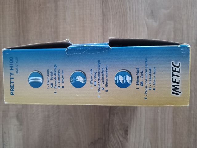 Piastra capelli imetec