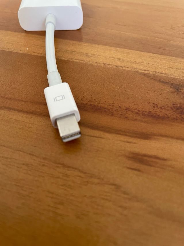 Adaptador mini-displayport a vga monitor