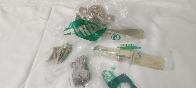 CERROJO SEGURIDAD. MOD. 4 AMIG 88X153 ORO