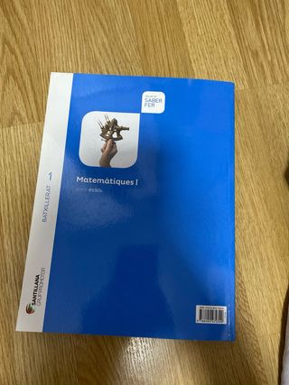 Libro matemáticas 1ro bachillerato