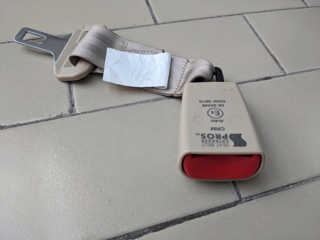 Extensor de cinturón de seguridad