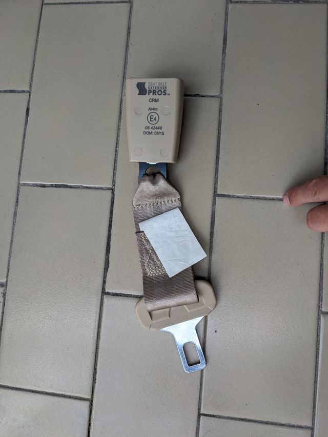 Extensor de cinturón de seguridad