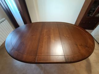 Mesa comedor madera (140cm*113cm), extensible