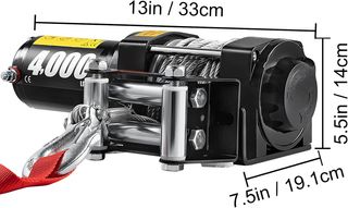 ⭐ Cabrestante Electrico 12V Winch de Recuperación