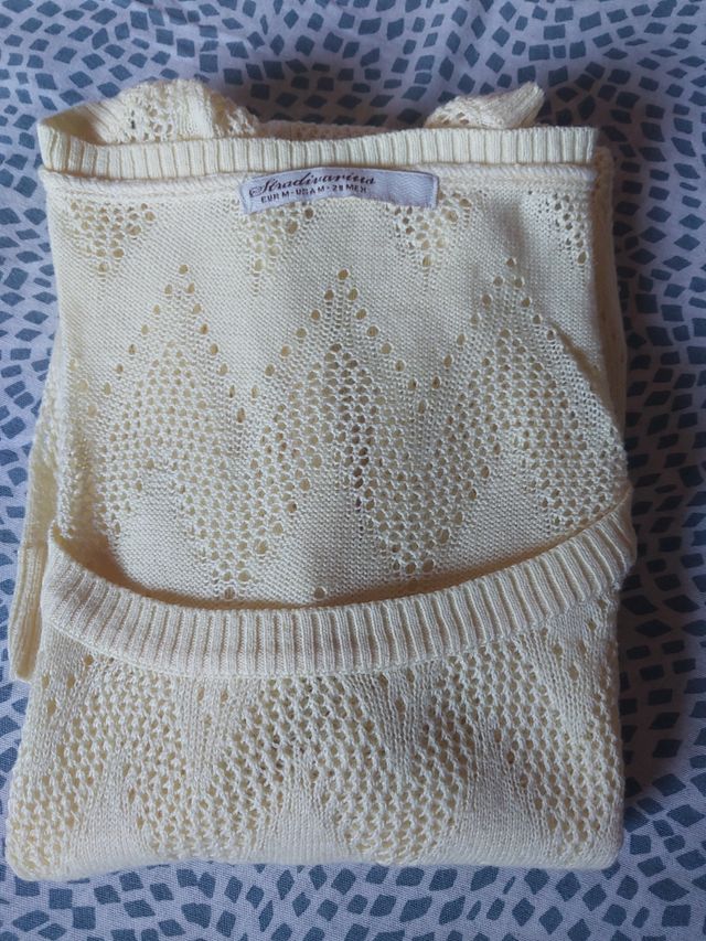 Jersey punto fino manga tres cuartos T.M