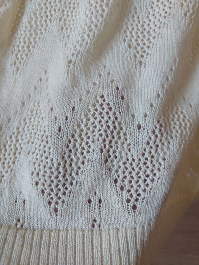 Jersey punto fino manga tres cuartos T.M