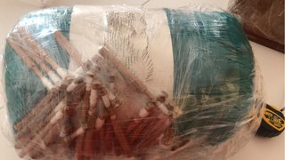 Almohada para hacer encaje de bolillo