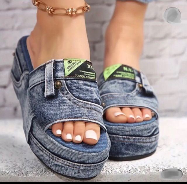 Sandalias Vaqueras Plataforma 37