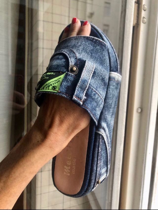 Sandalias Vaqueras Plataforma 37