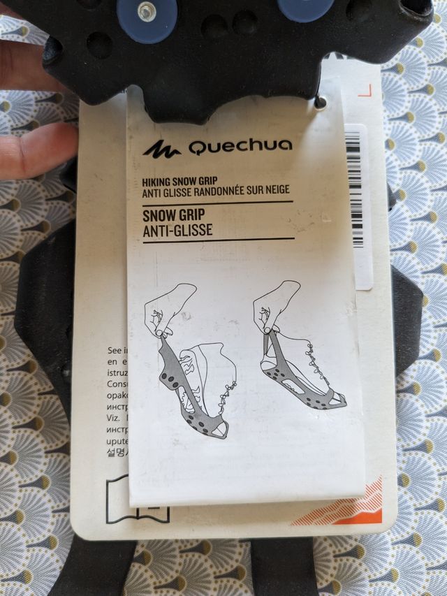 Plantillas antideslizantes para nieve