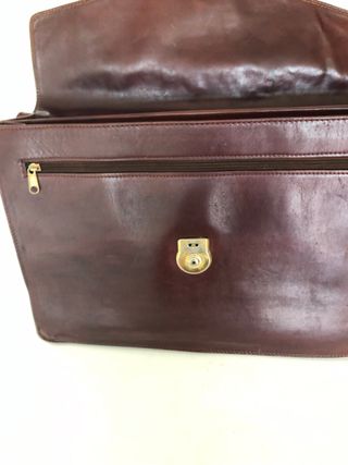 Borsa portadocumenti in pelle