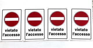 Cartelli segnaletici