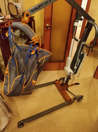 Grúa personas movilidad reducida