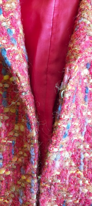 Traje chaqueta de lana. Alba Conde.