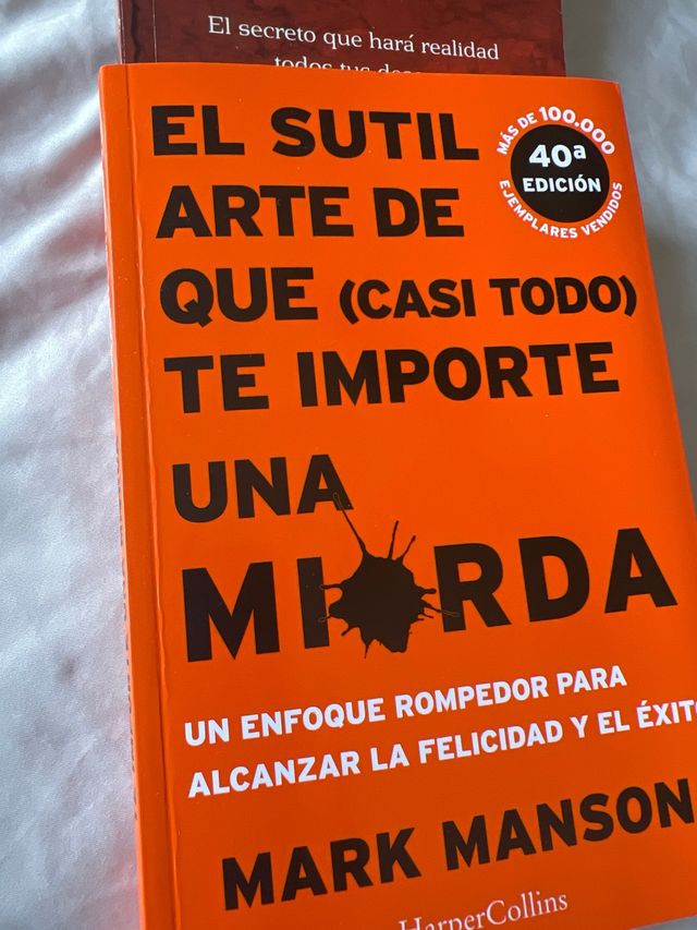 Tres libros de auto ayuda