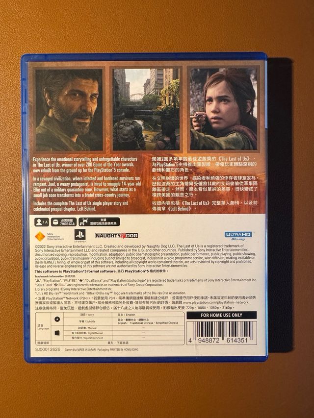 The Last of Us Part I PS5 (English)