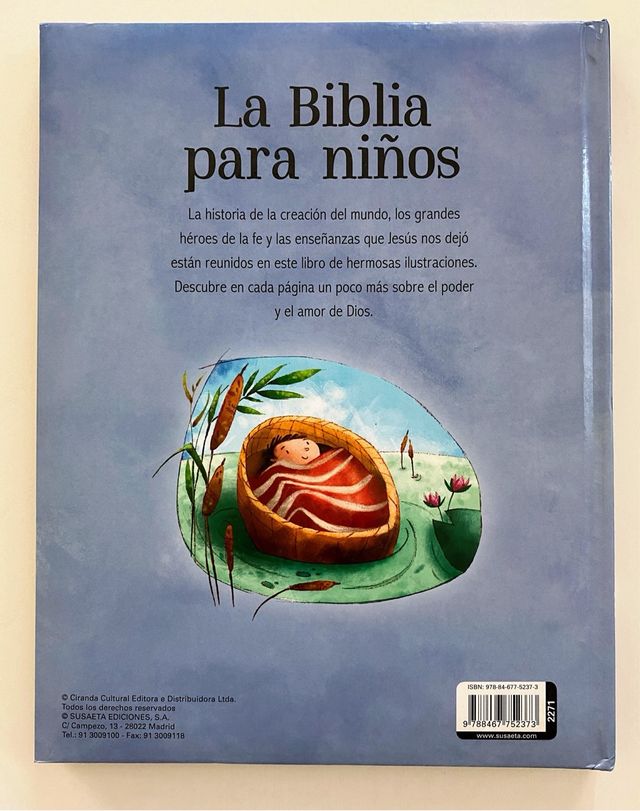 Libro La Biblia para niños