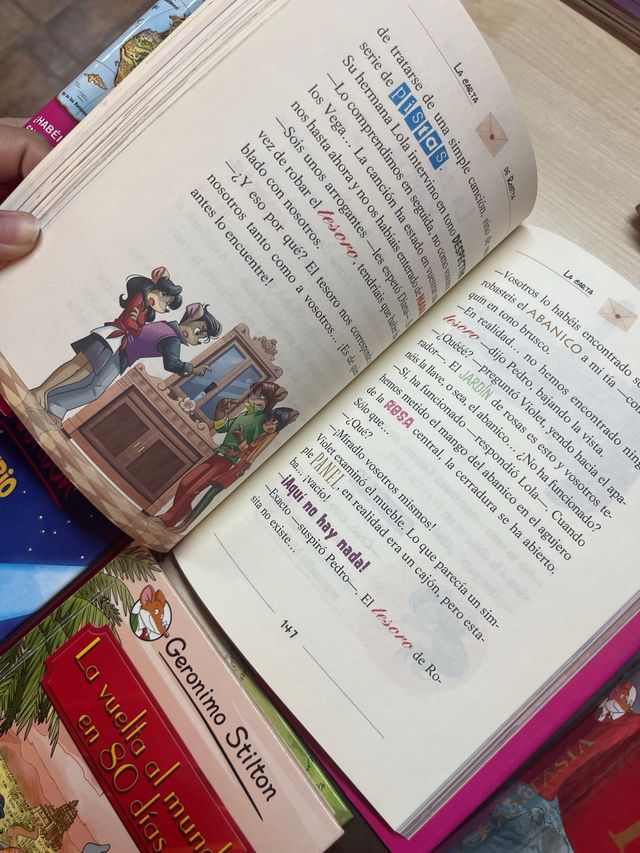 Tea Stilton y Geronimo Stilton