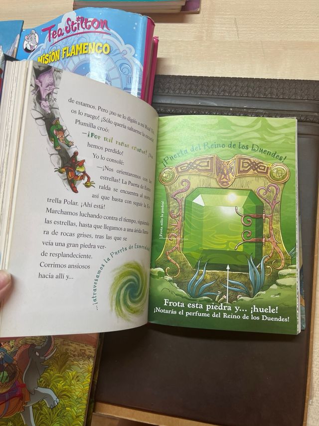 Tea Stilton y Geronimo Stilton