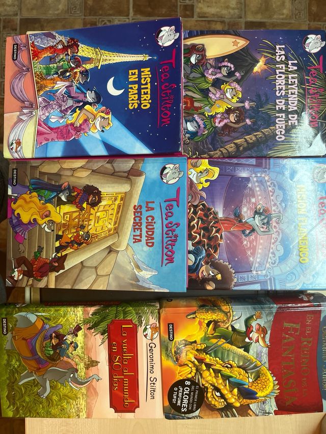 Tea Stilton y Geronimo Stilton