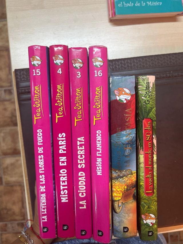 Tea Stilton y Geronimo Stilton