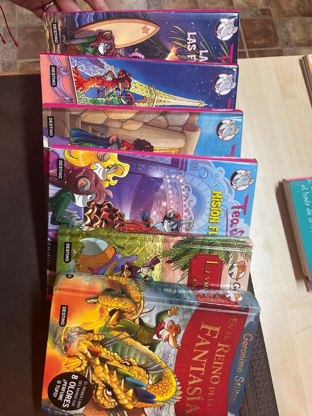 Tea Stilton y Geronimo Stilton