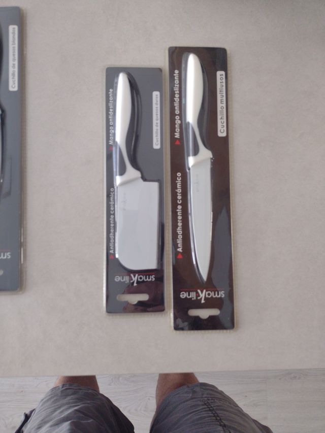 Cuchillos con capa ceràmica