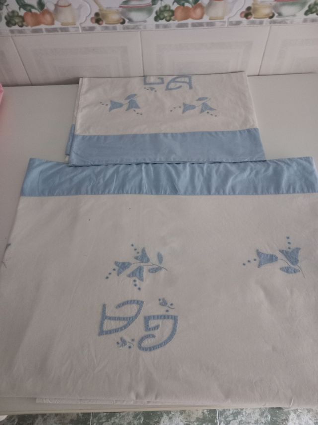 Sábanas hechas a mano, cama de 90