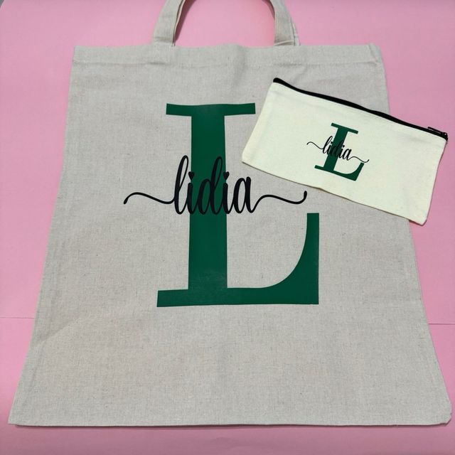 Totebag y neceser personalizado