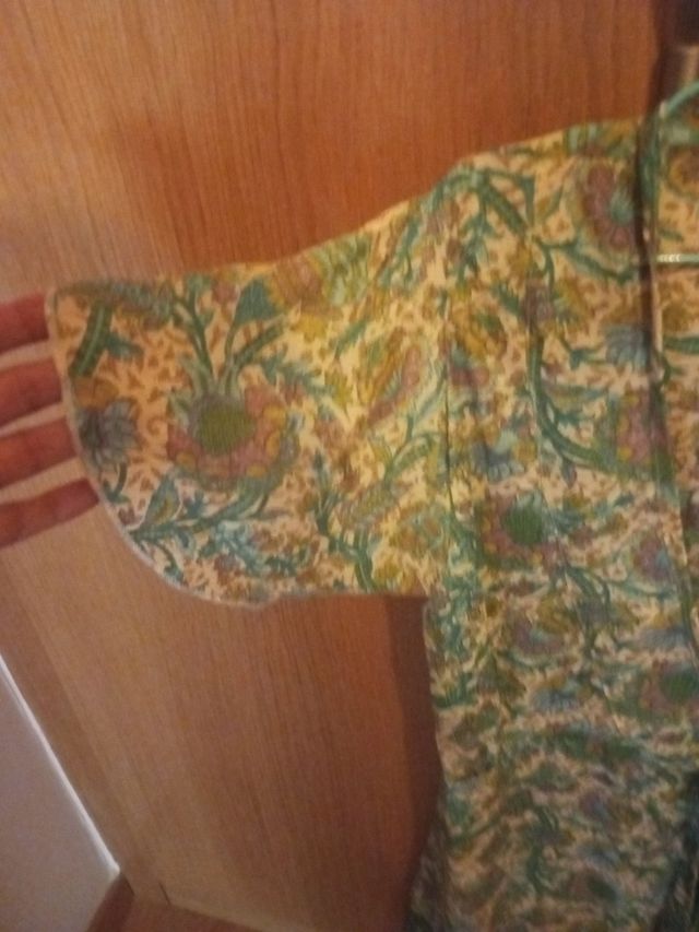 Precioso vestido cruzado verde